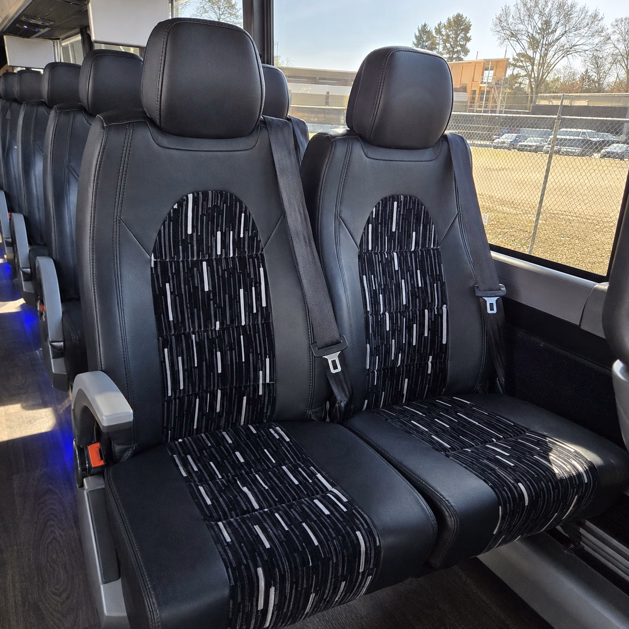 greenacres religious group transportation onboard seating