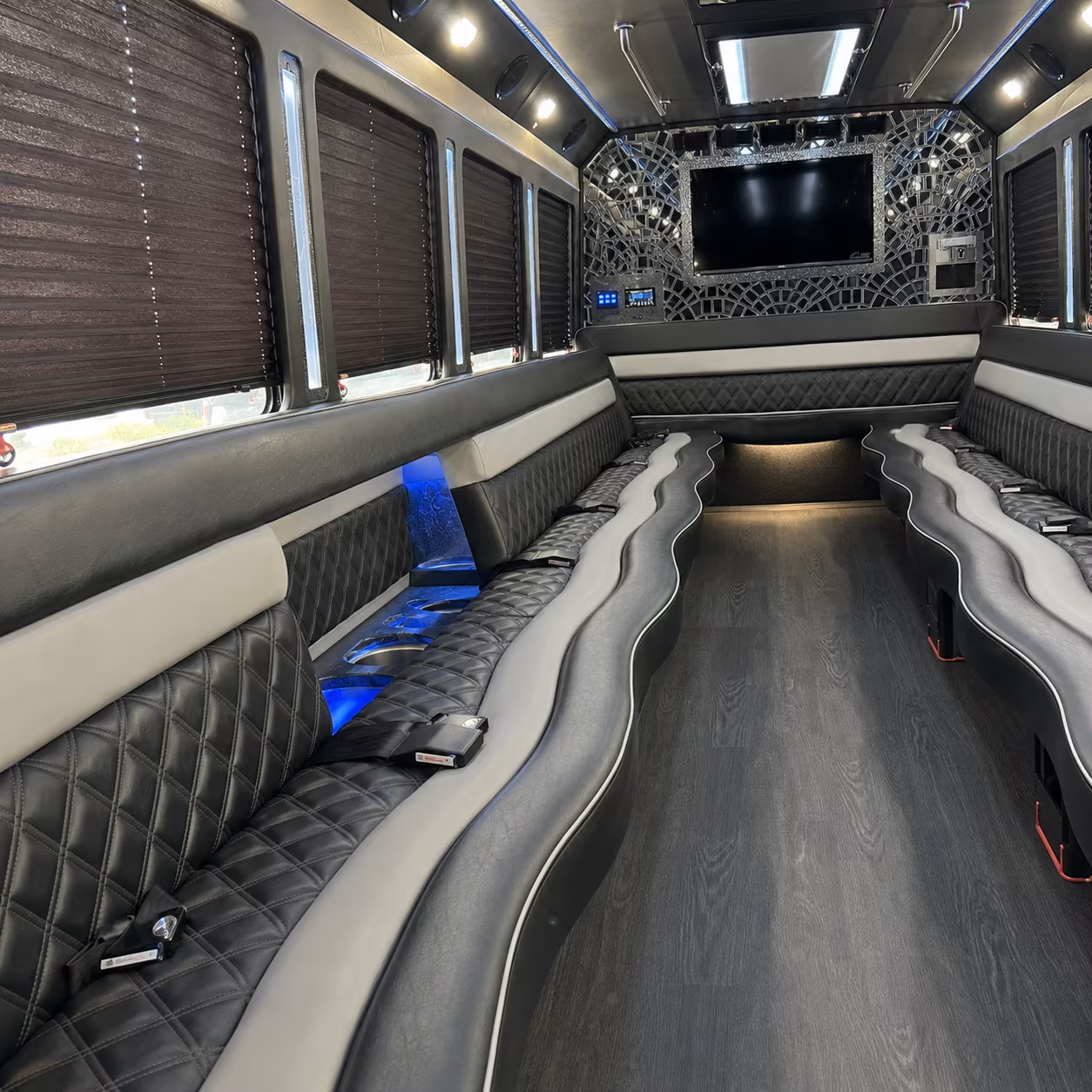 party buses for john i leonard high school prom groups in greenacres