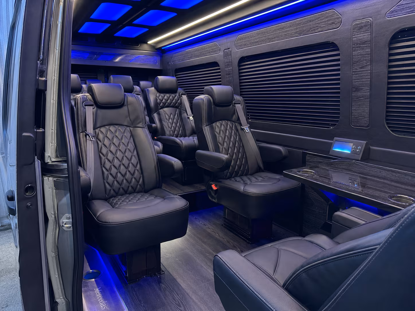 sprinter van transportation for groups and events across greenacres