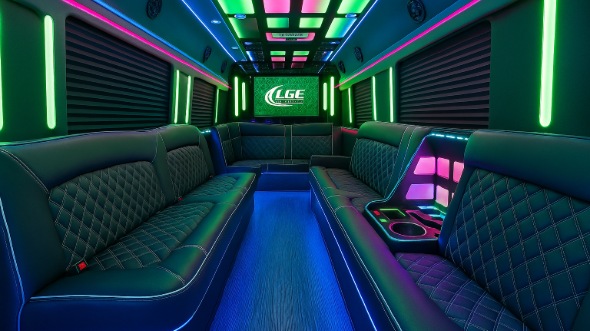 greenacres party bus rental inside